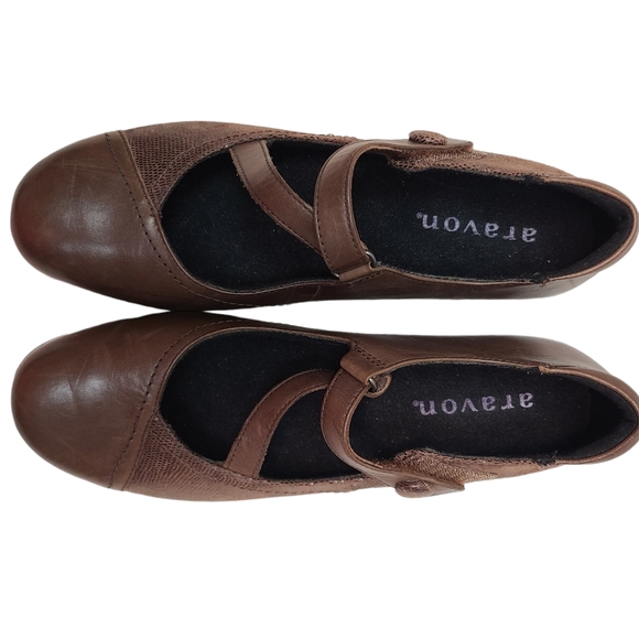 Aravon Size 7 leather shoes - Picture 5 of 7